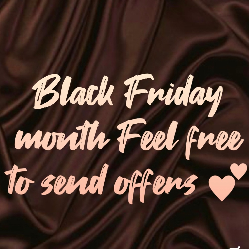 BLACK FRIDAY MONTH 💕
